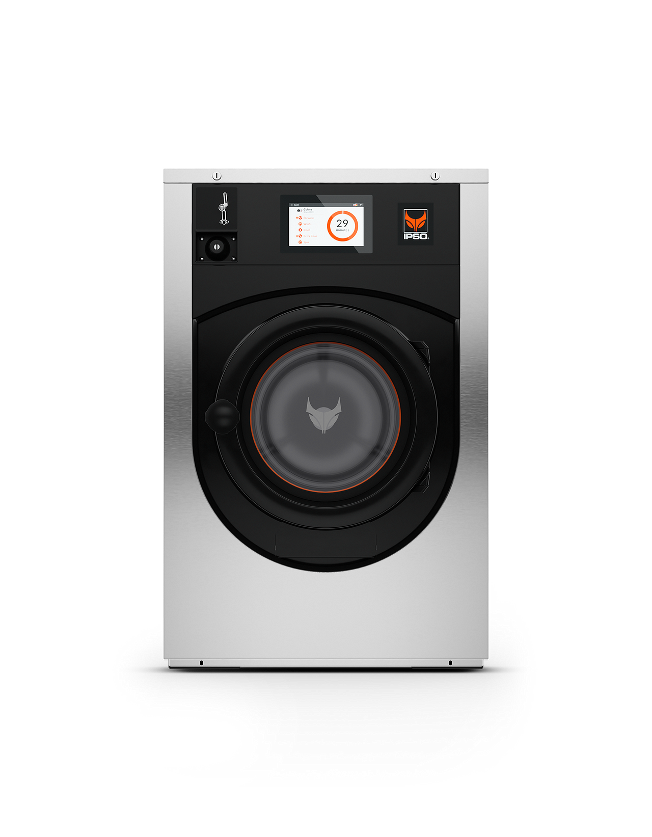 Ipso 18kg Coin & Card Operated Commercial High Speed Washer (Ipso IY180coin) - Image 2