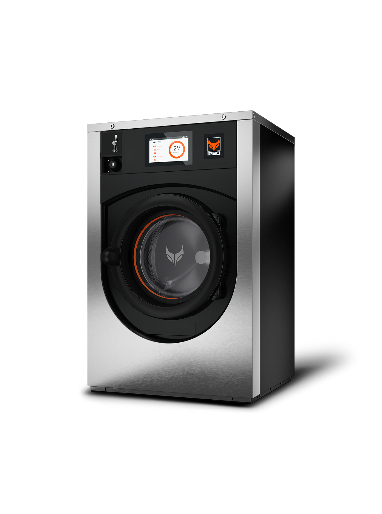Ipso 18kg Coin & Card Operated Commercial High Speed Washer (Ipso IY180coin) - Image 3