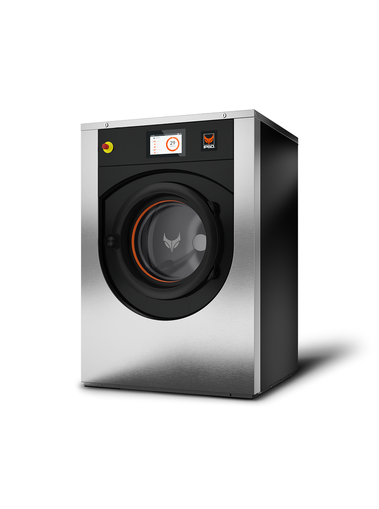IPSO IY280 Commercial Washing Machine Side View