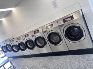 Washing Machines supplied by Veeco Laundromat at the new Aveley Laundromat.